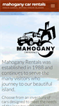 Mobile Screenshot of mahoganycarrentalsbvi.com